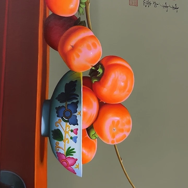 油画恭喜嘻嘻之一嘻嘻