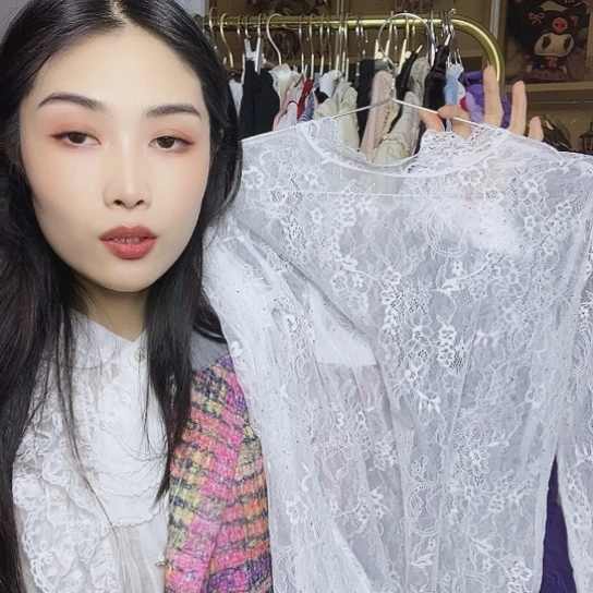 小香蕾丝仙女款打底