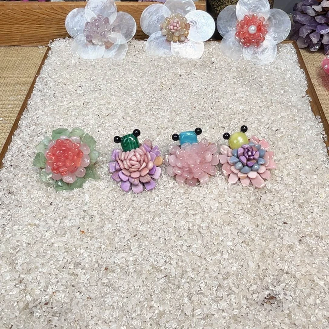 顽***)松塔干花摆件永生花