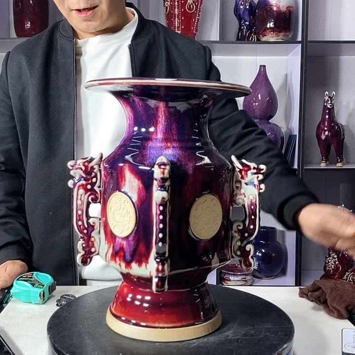 瓷片中国神垕精品钧瓷