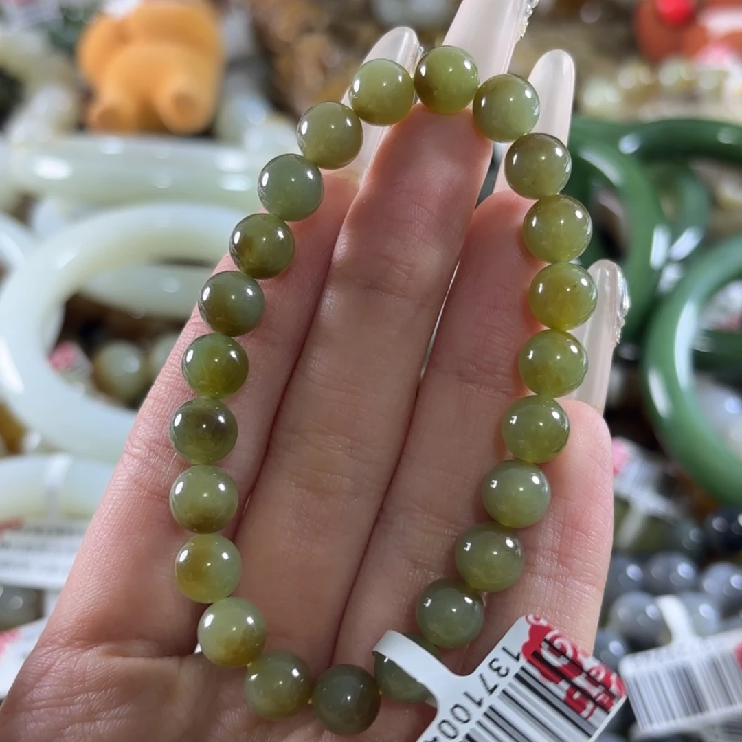 和田玉未镶嵌手链83