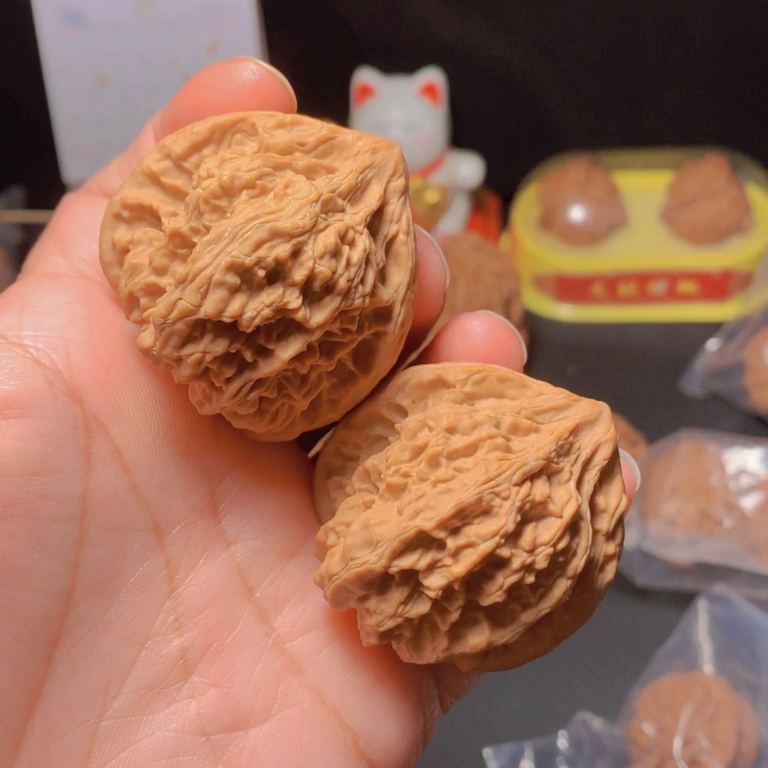 吊坠文玩核桃火焰43