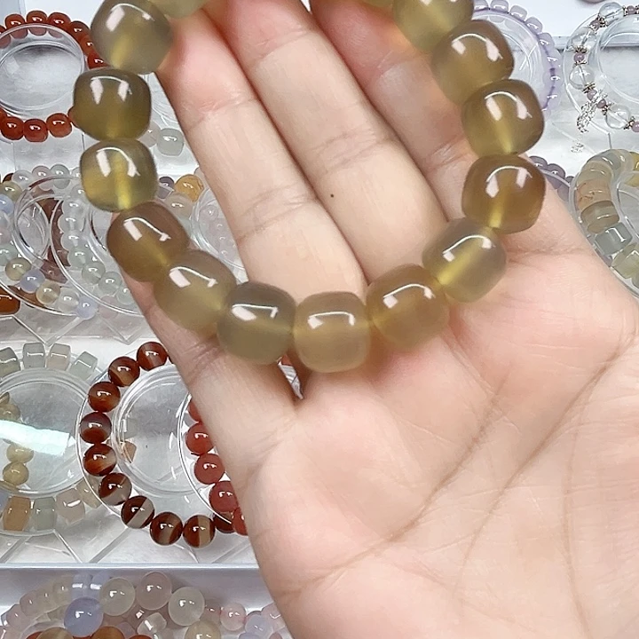 玛瑙/玉髓合金手链
