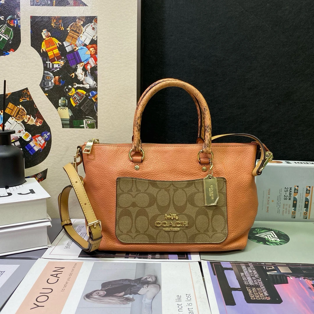 95新 COACH/蔻驰 23730斜挎包23*17