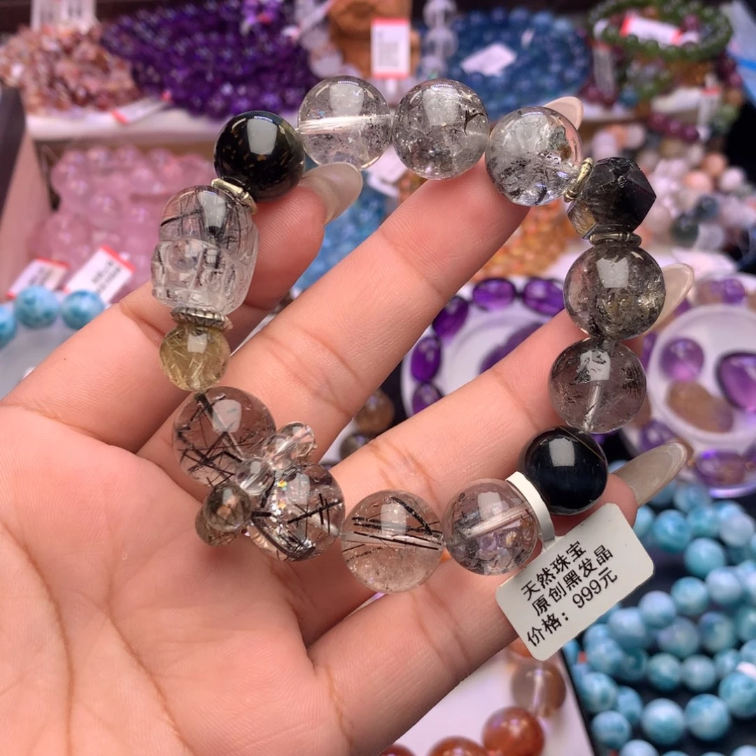 水晶手链未镶嵌买断无鉴赏