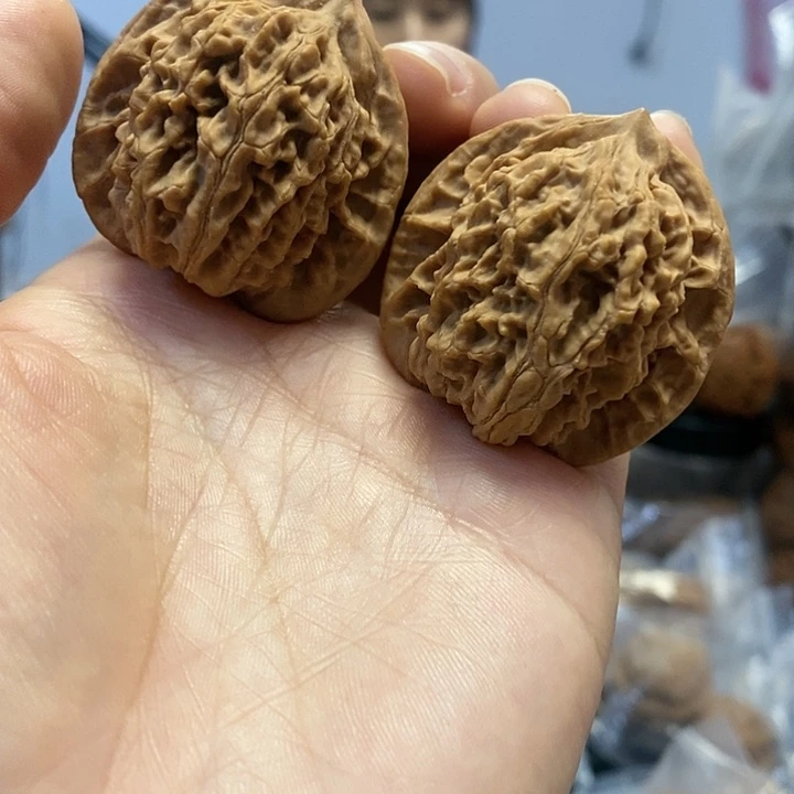 文玩核桃把件39老款狮子头