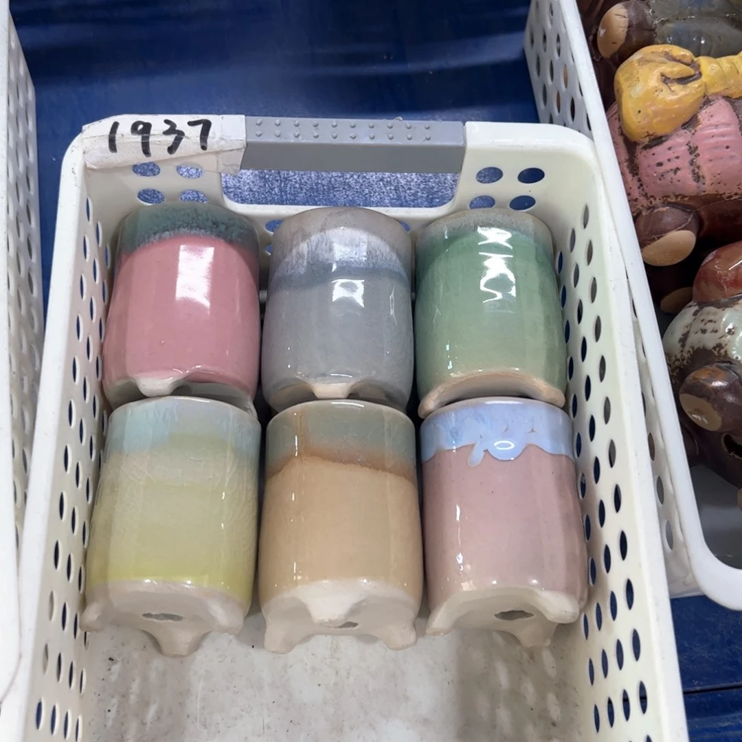 陶瓷多肉小花盆@@1937