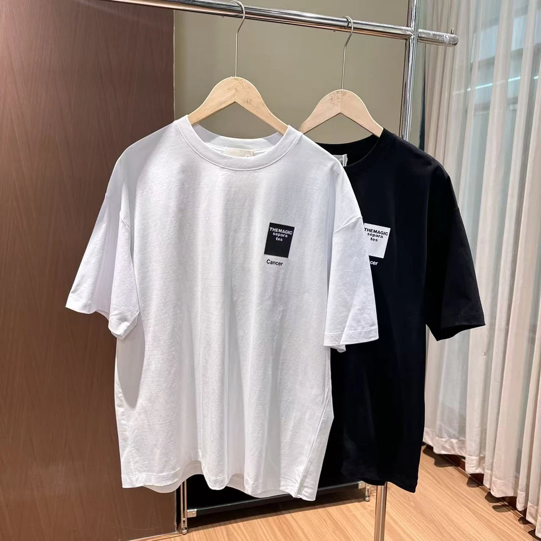 休闲印花百搭个性宽松版短袖T恤 083866 DM24F549