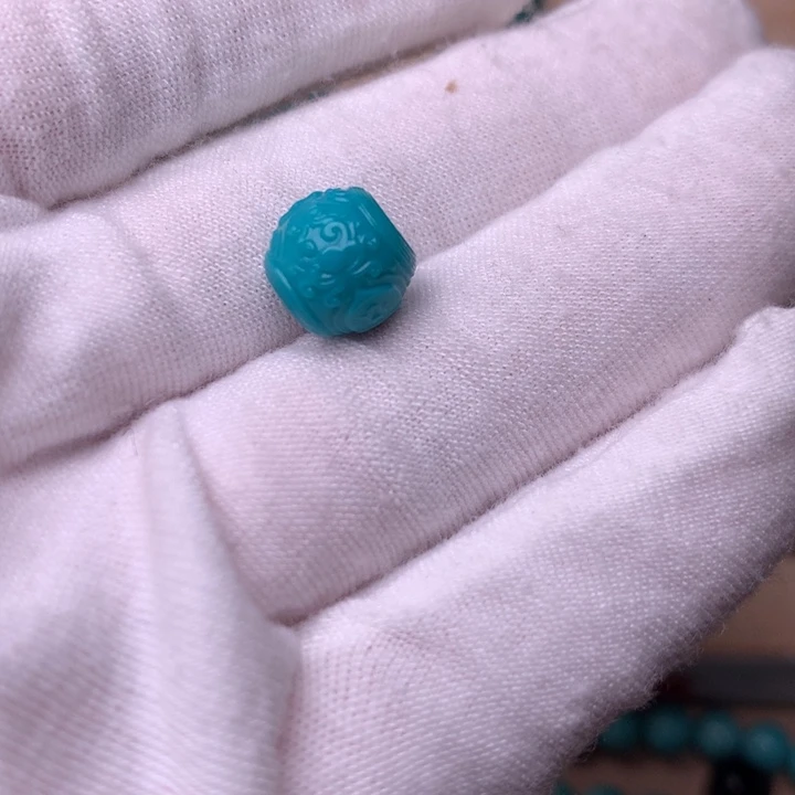 绿松石黄财9.7未镶嵌