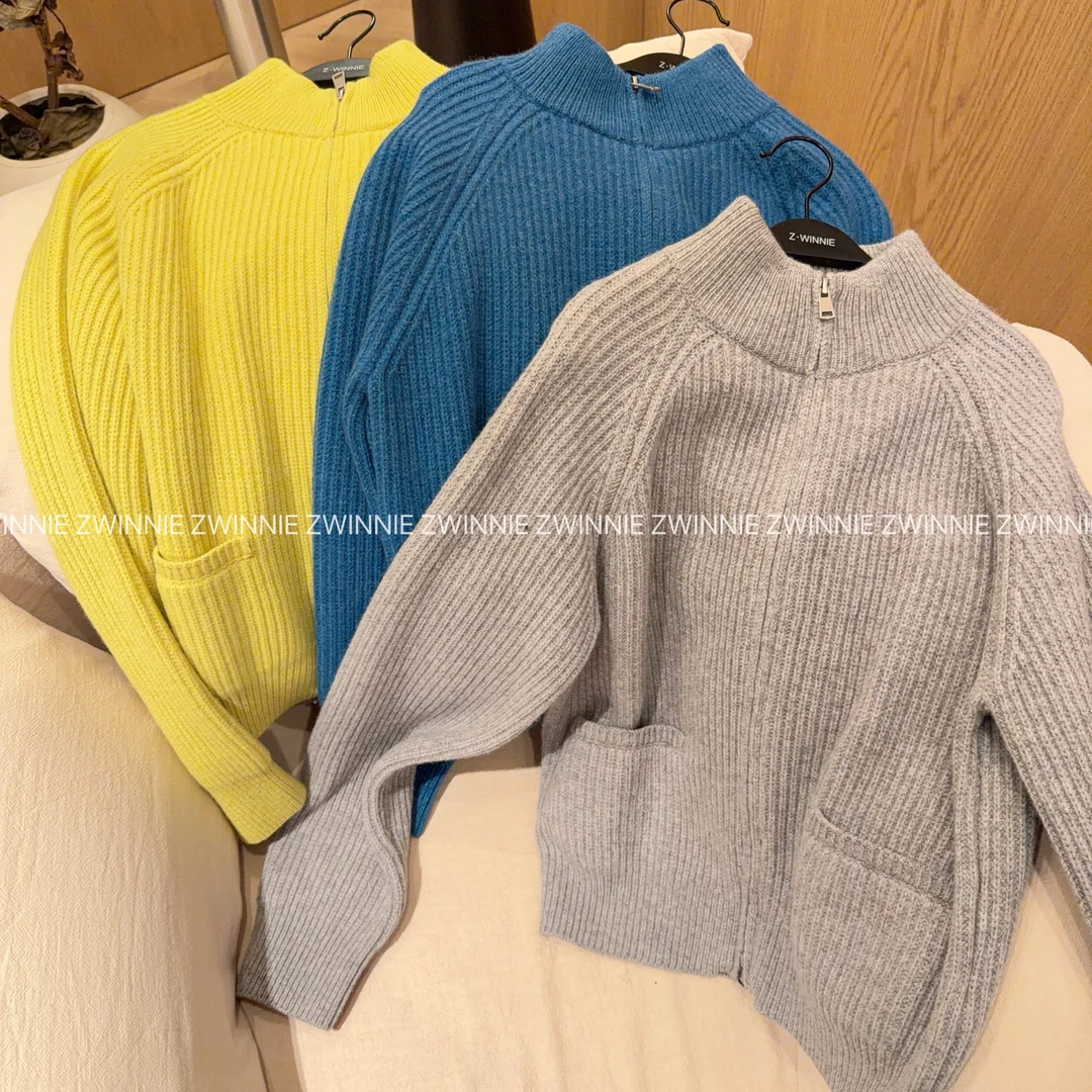 Zwinnie/詹维尼【绵羊毛针织外套】 XH-WDD202501