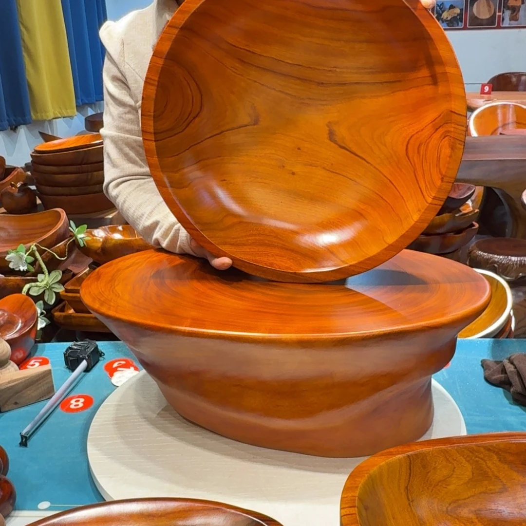 自***在木手工圆盘 直径40厚度9