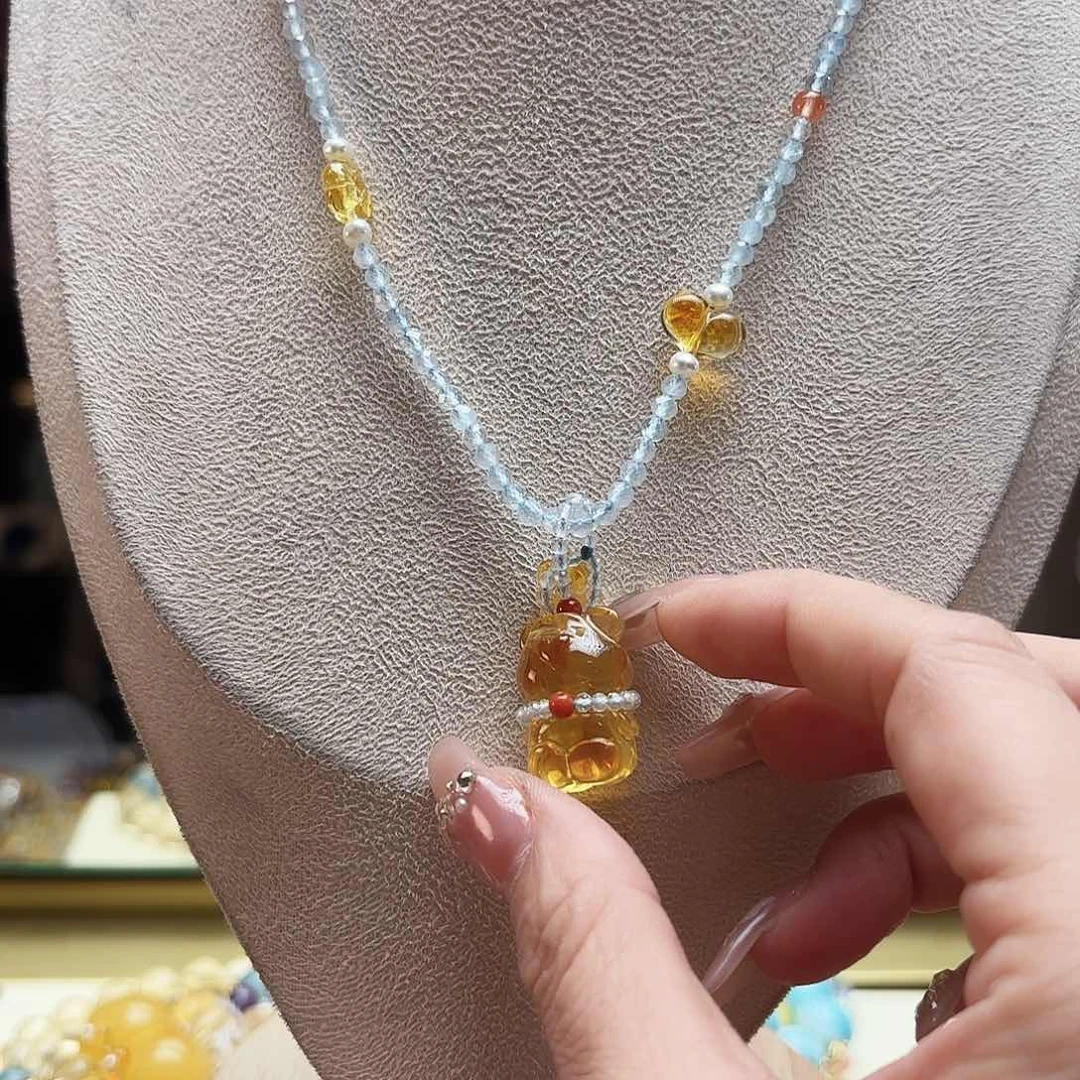 未镶嵌琥珀手链琥珀