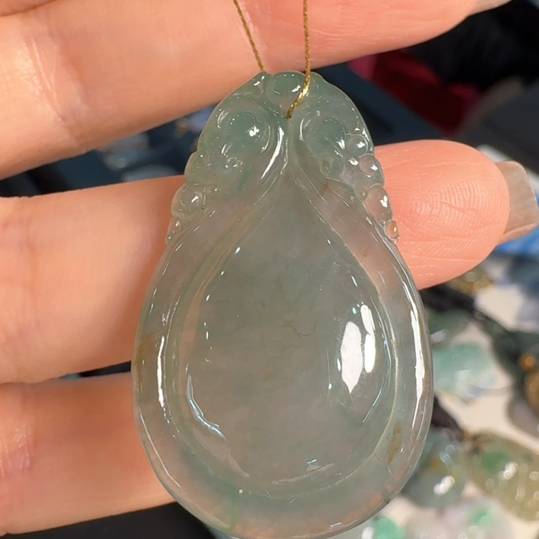 翡翠未镶嵌吊坠(不含链)福贝