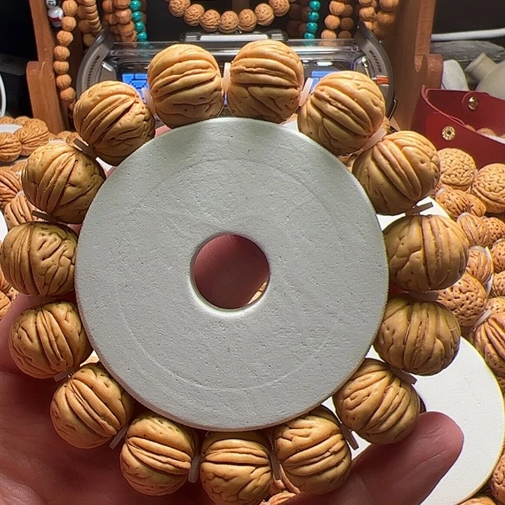 桃核手串肉纹元宝桃核手串19尺