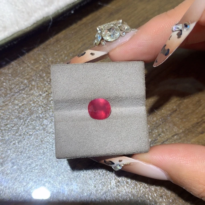 红宝石裸石2.23ct天然无烧红宝石（大证）