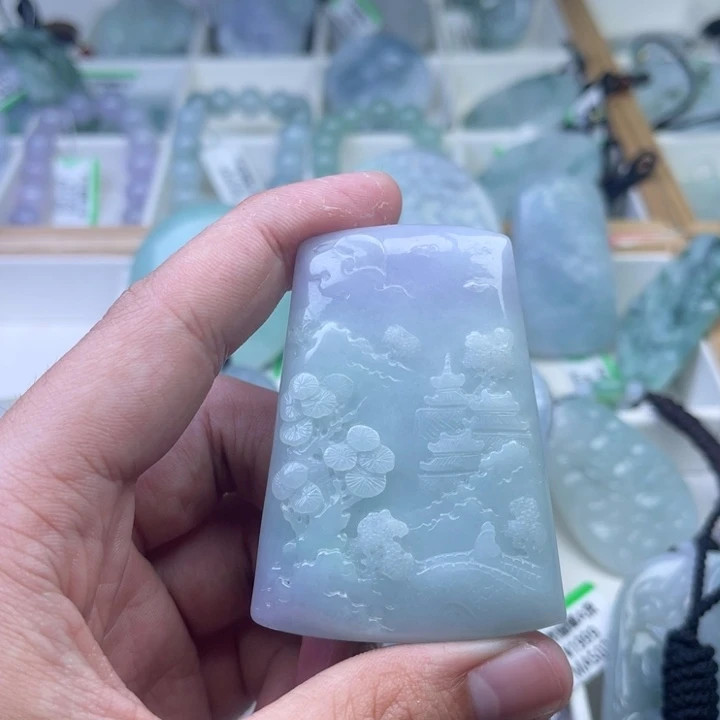 颈饰未镶嵌翡翠247