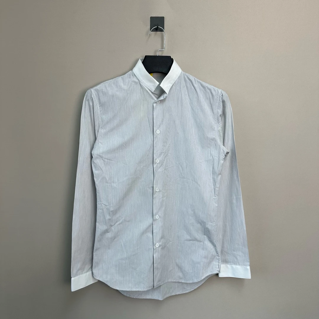 95新 DIOR/迪奥 经典条纹长袖衬衫/37码/价5100