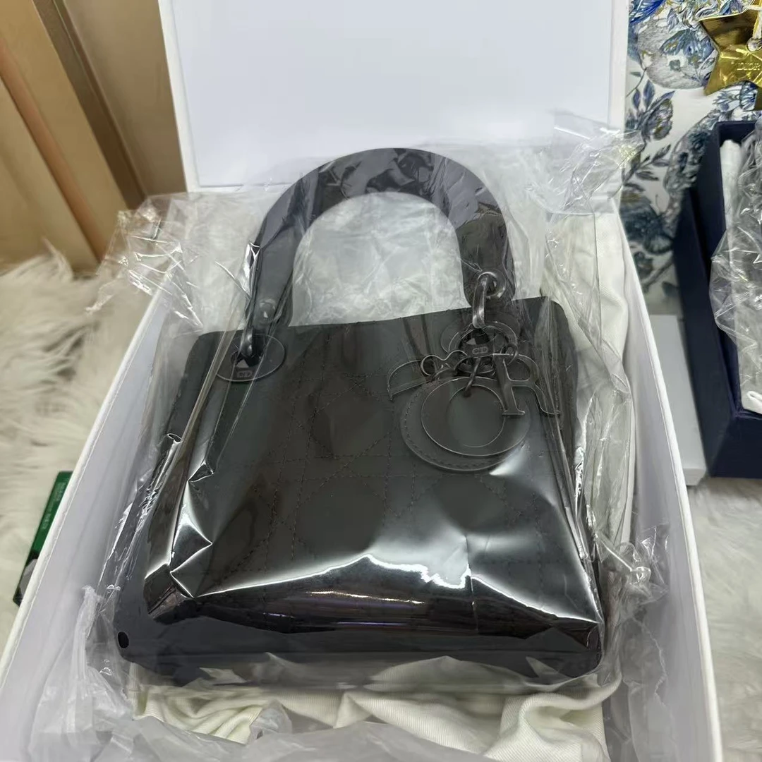 95新 DIOR/迪奥 迪奥黑色戴妃  xd