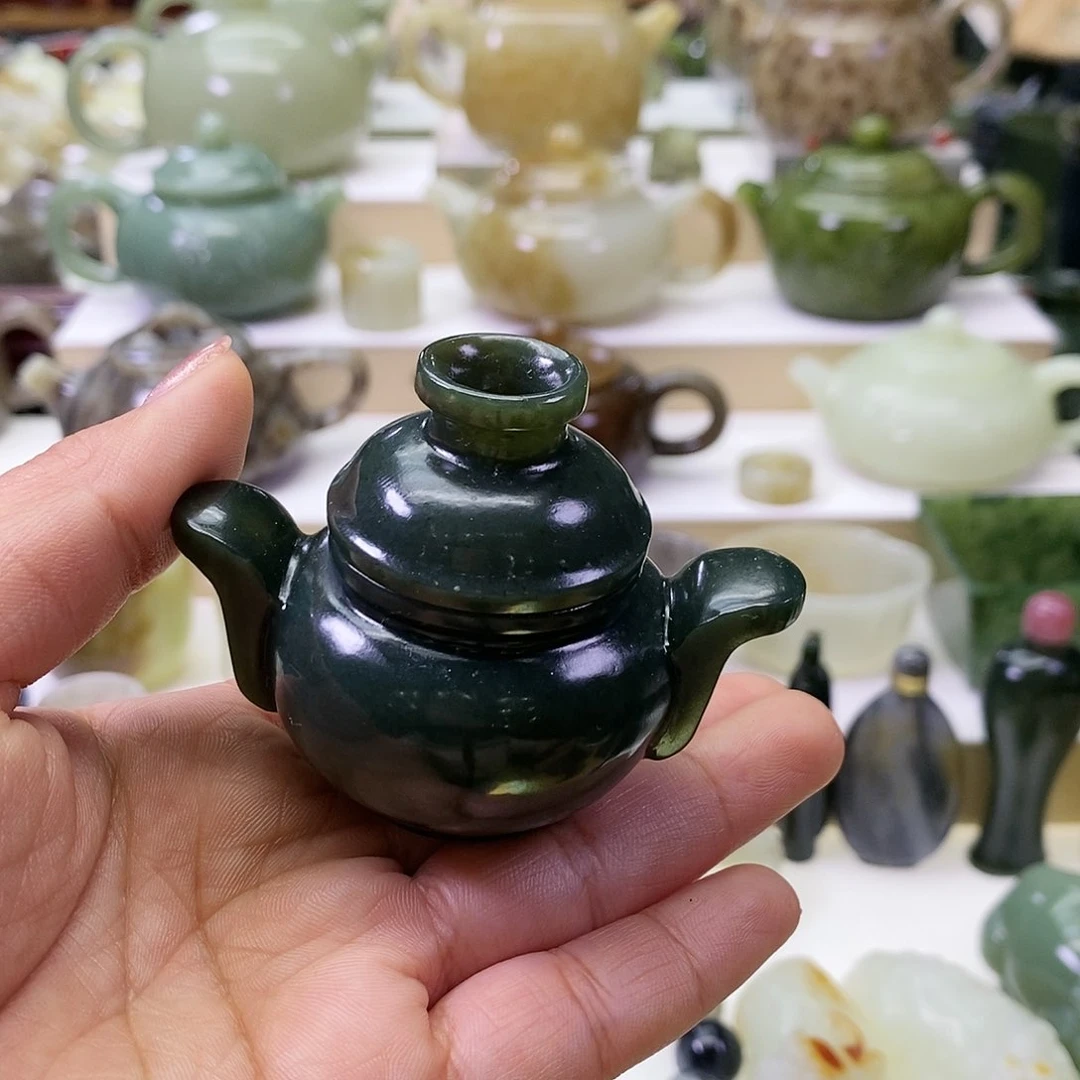 和田玉香炉未镶嵌樾*