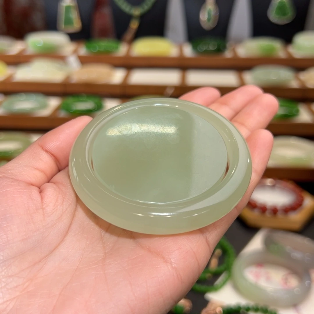 和田玉手镯分单未镶嵌可***王28800毕业晴水猫53