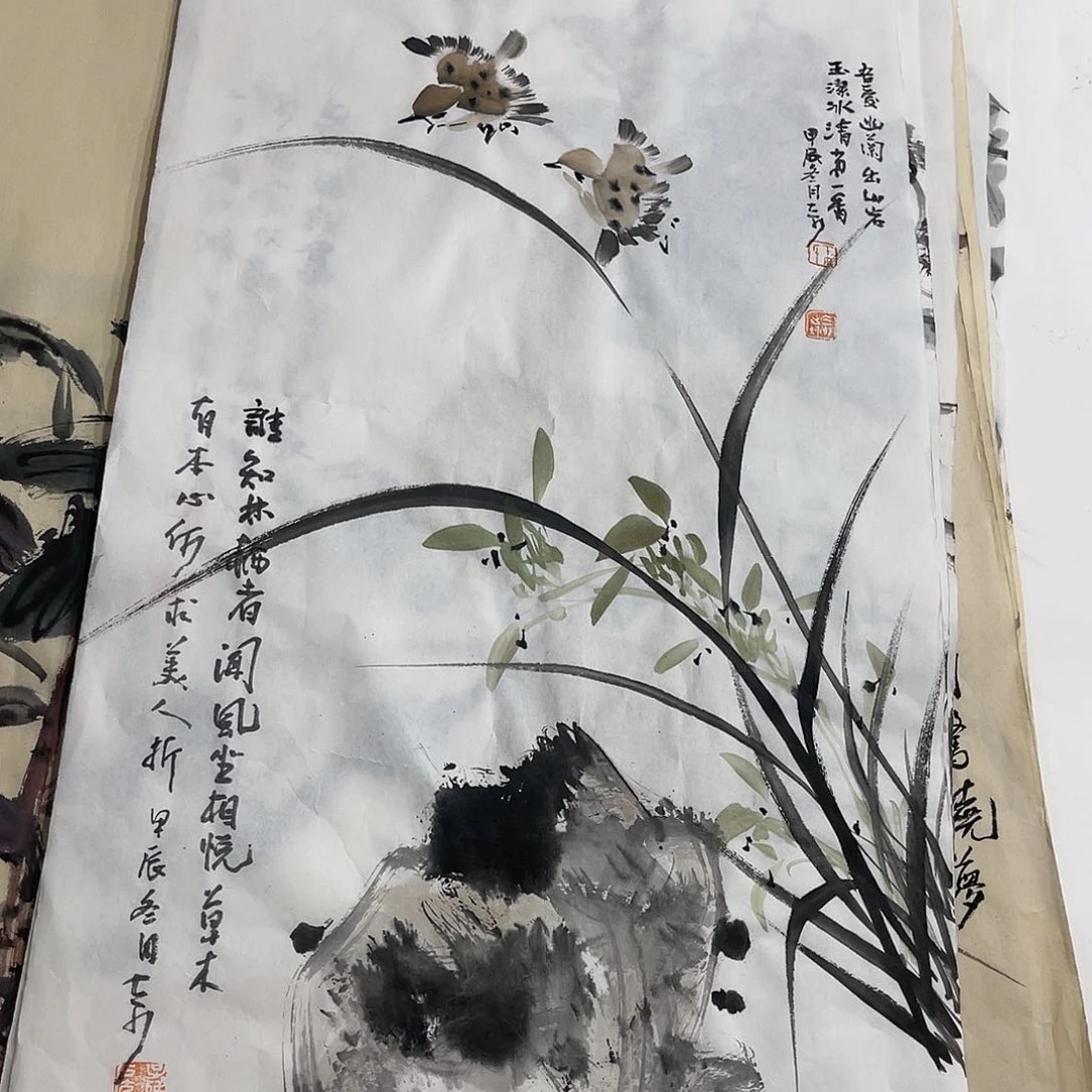 姜奇老师花鸟作品