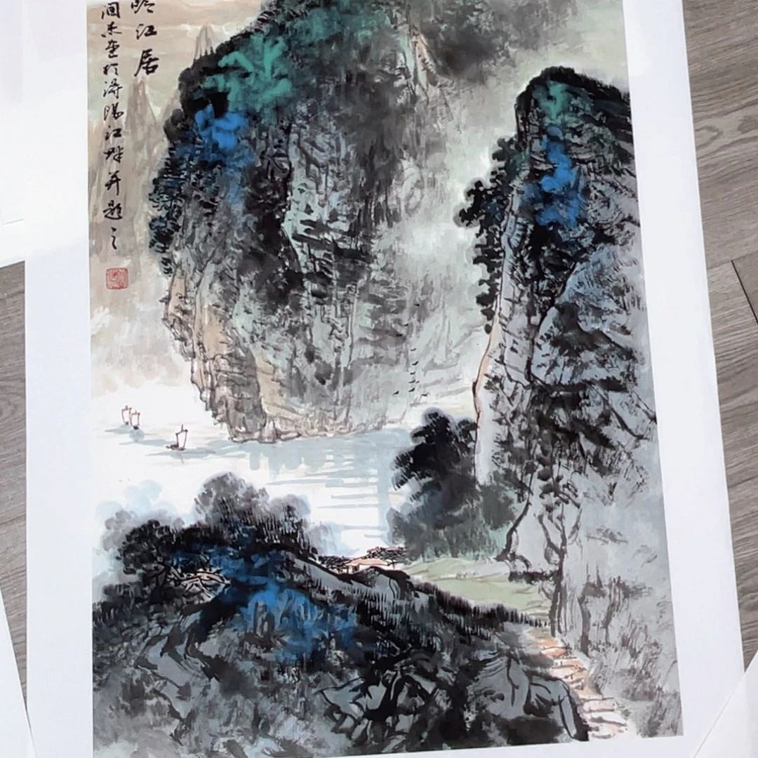 国画何润杰老师作品欣赏