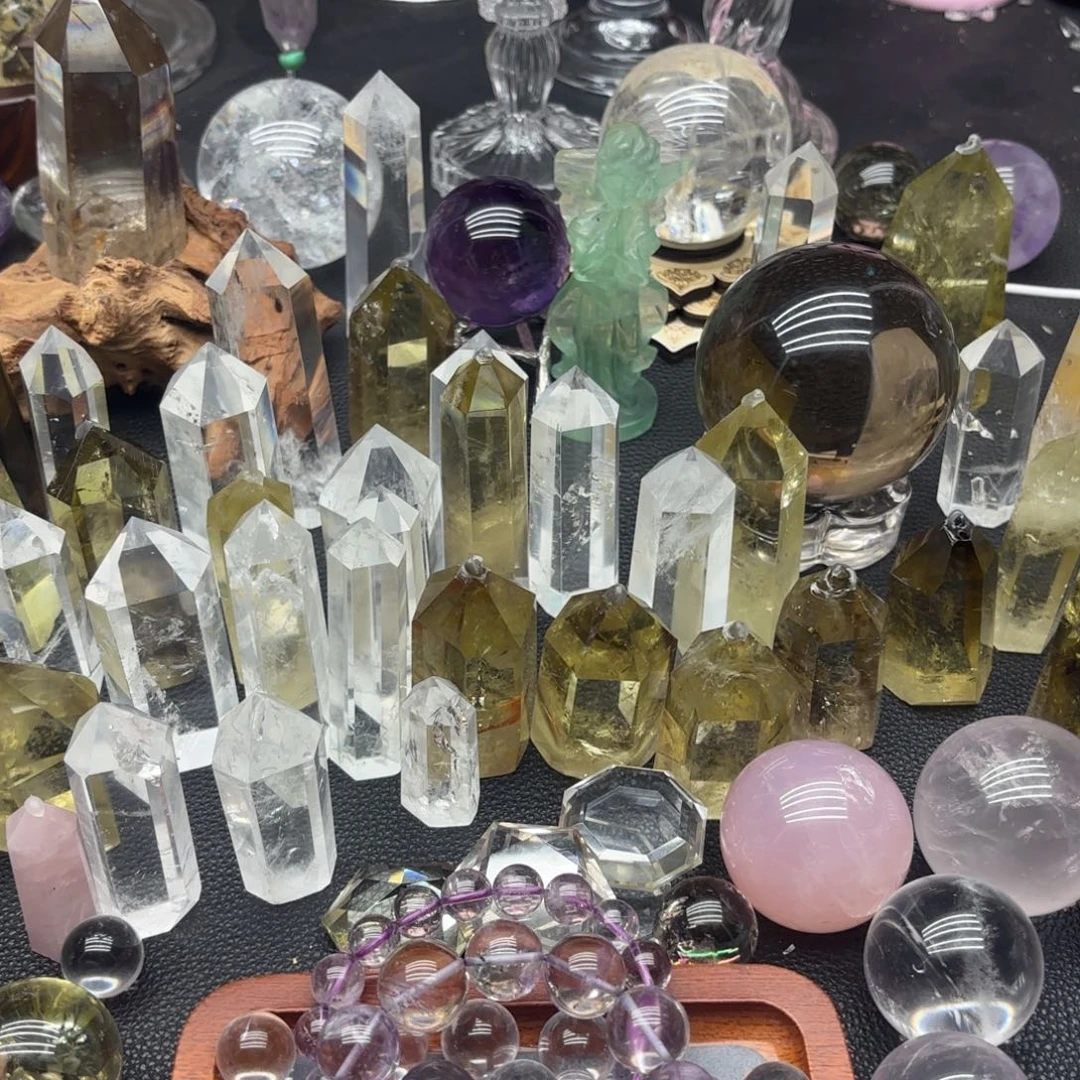 水晶珠宝半成品未镶嵌