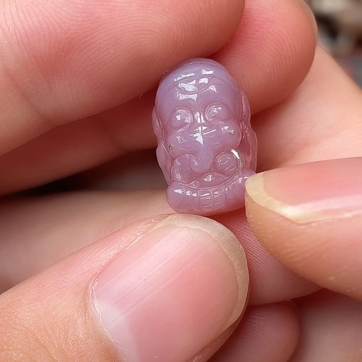 玛瑙/玉髓未镶嵌配饰宝宝象2号