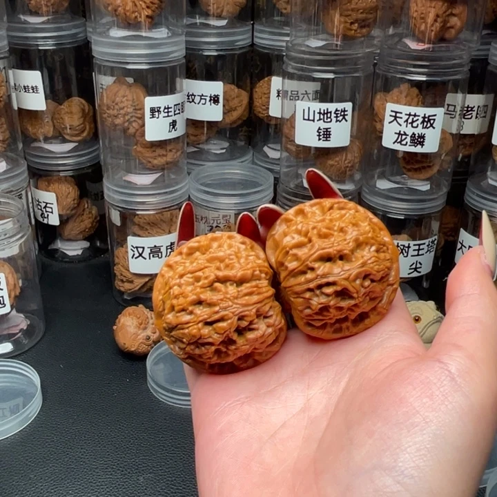 风***翼核桃手串/手链水龙纹45