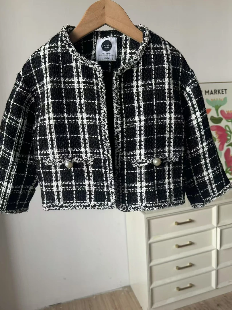 3765/外G0-3/GX/女童小香风外套/微瑕