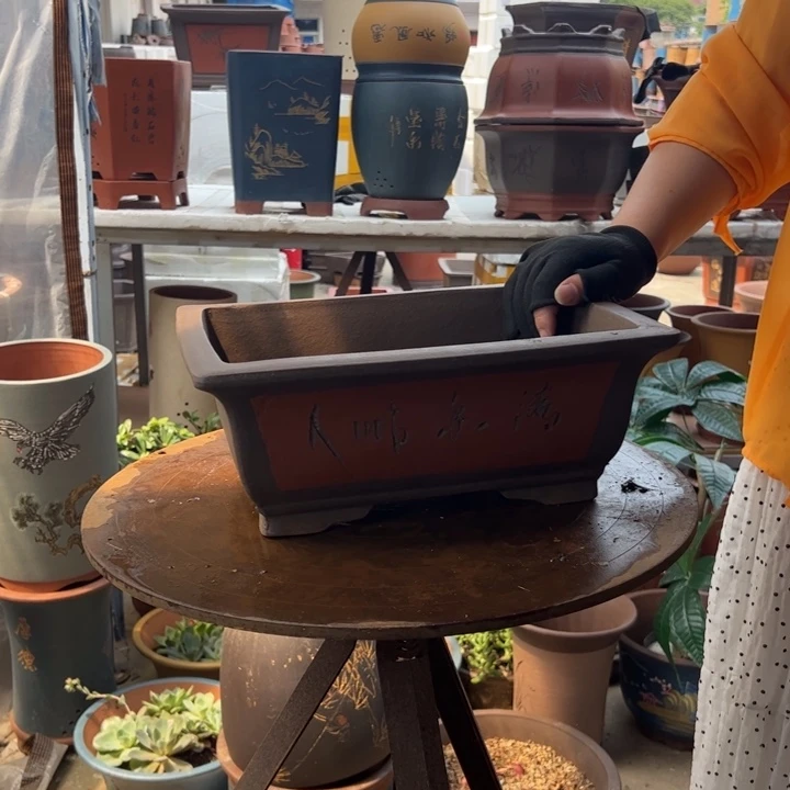 宜兴紫砂31红马槽