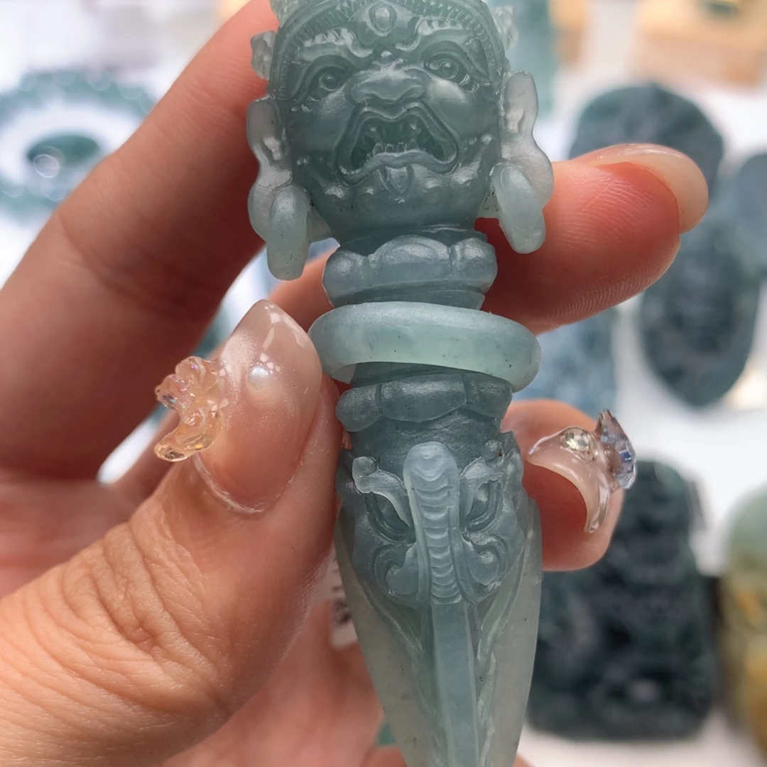 未镶嵌定制翡翠a****发毛货不退不换