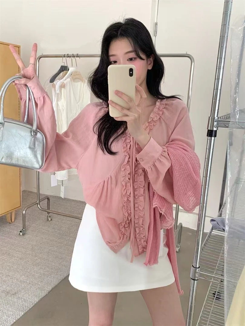 [Yiyi][甜美方程式]6个色长袖防晒