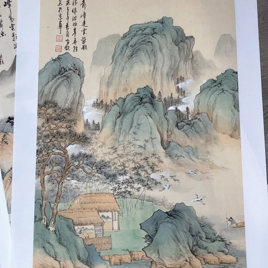 国画明锐老师作品欣赏