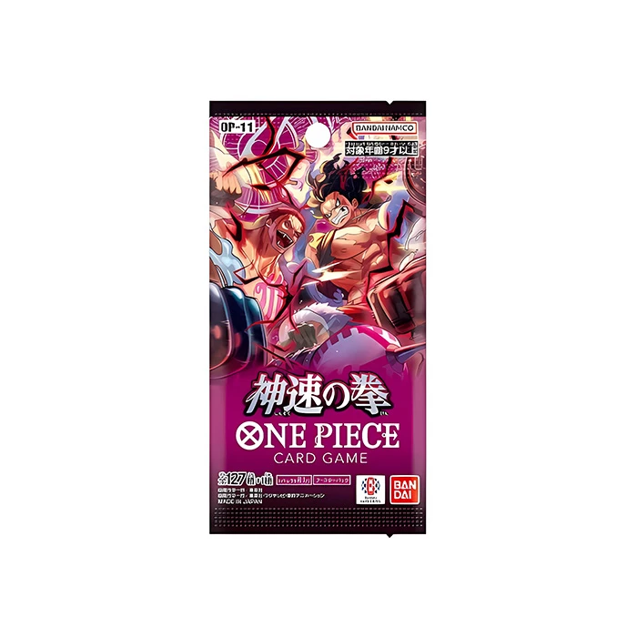 日版海贼王OPCG卡牌OP11 速度之拳 补充包卡牌【代拆】
