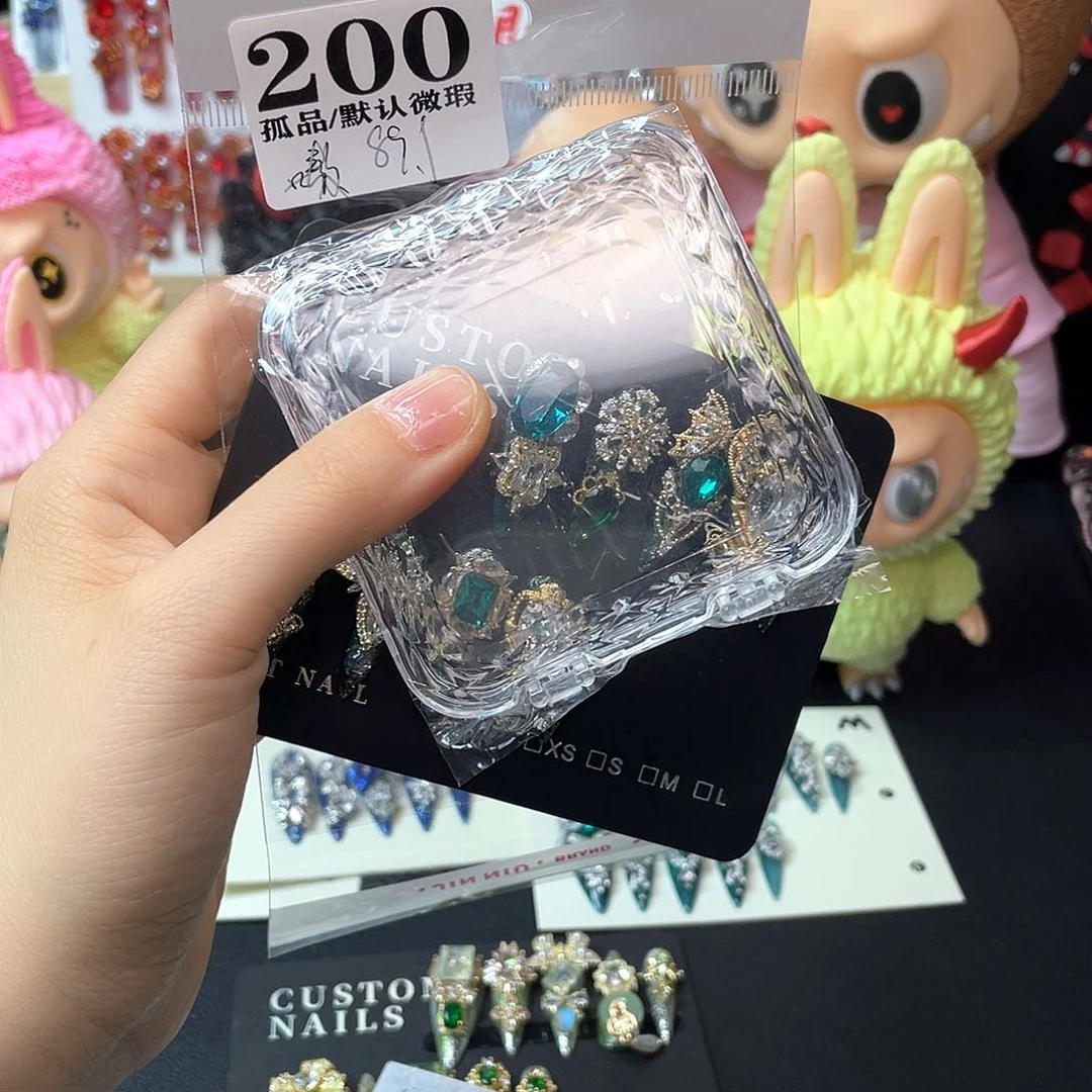亚克力嗷*五穿戴美甲收纳盒200