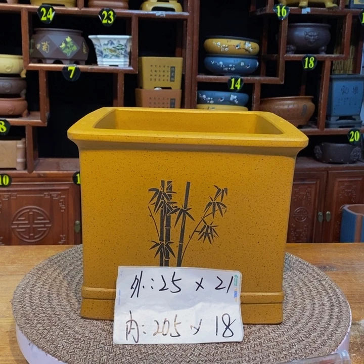 紫砂花盆紫砂紫砂