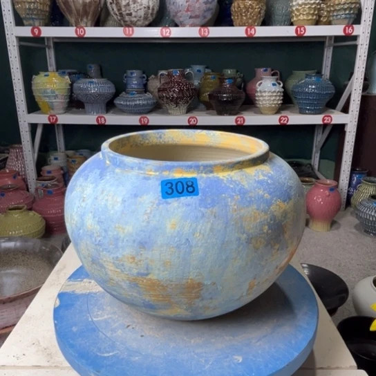 景德镇陶瓷花盆花器308