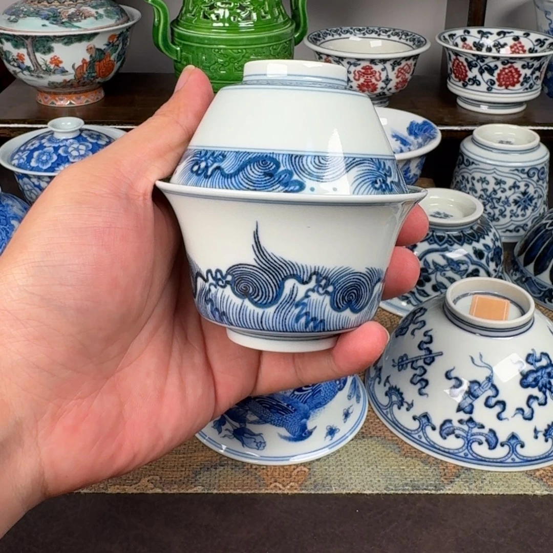现代手工手绘茶器