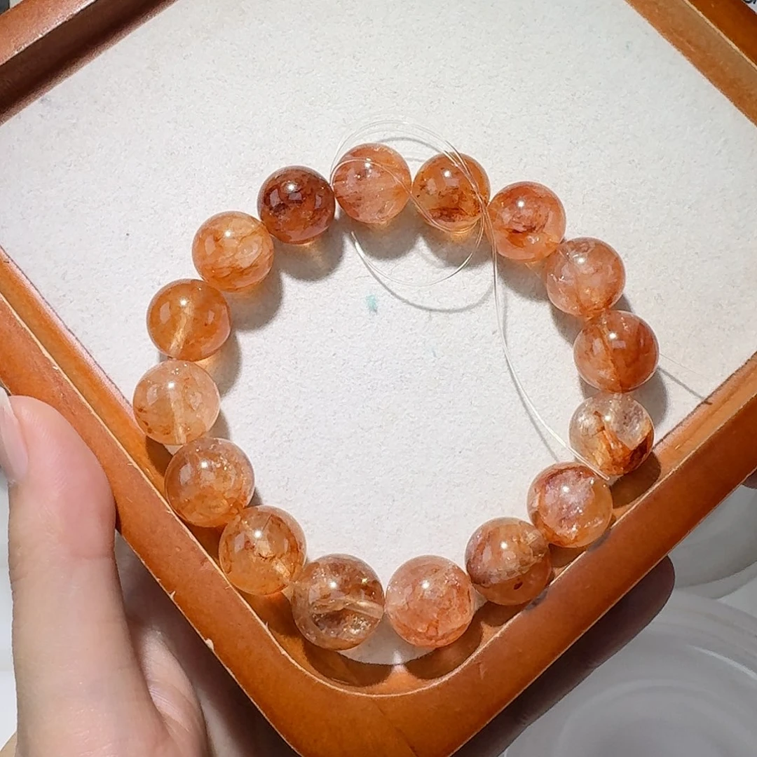 烟晶手链未镶嵌胶花