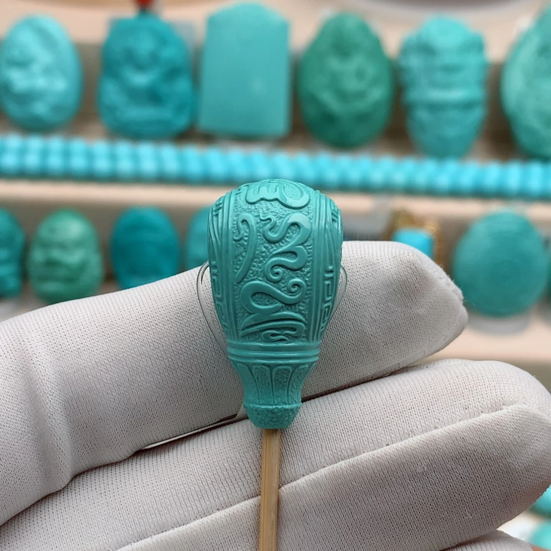 绿松石珠宝奇石未镶嵌