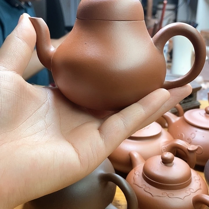 品***鱼手工艺品琉璃瑕疵紫砂茶具