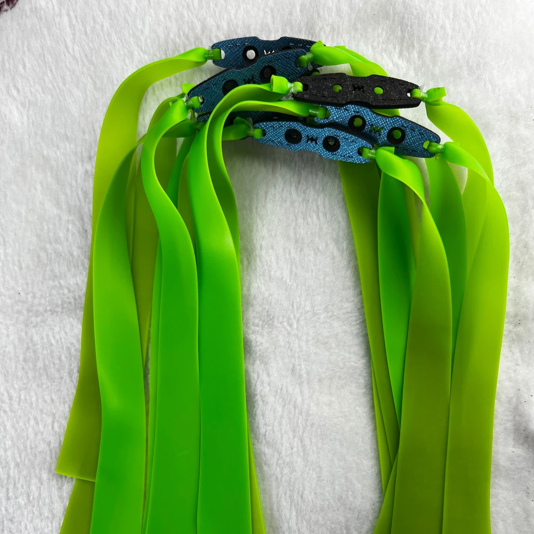 2515锥度加厚0.75mm锅底兜皮筋9025专用免绑高弹力扁皮筋