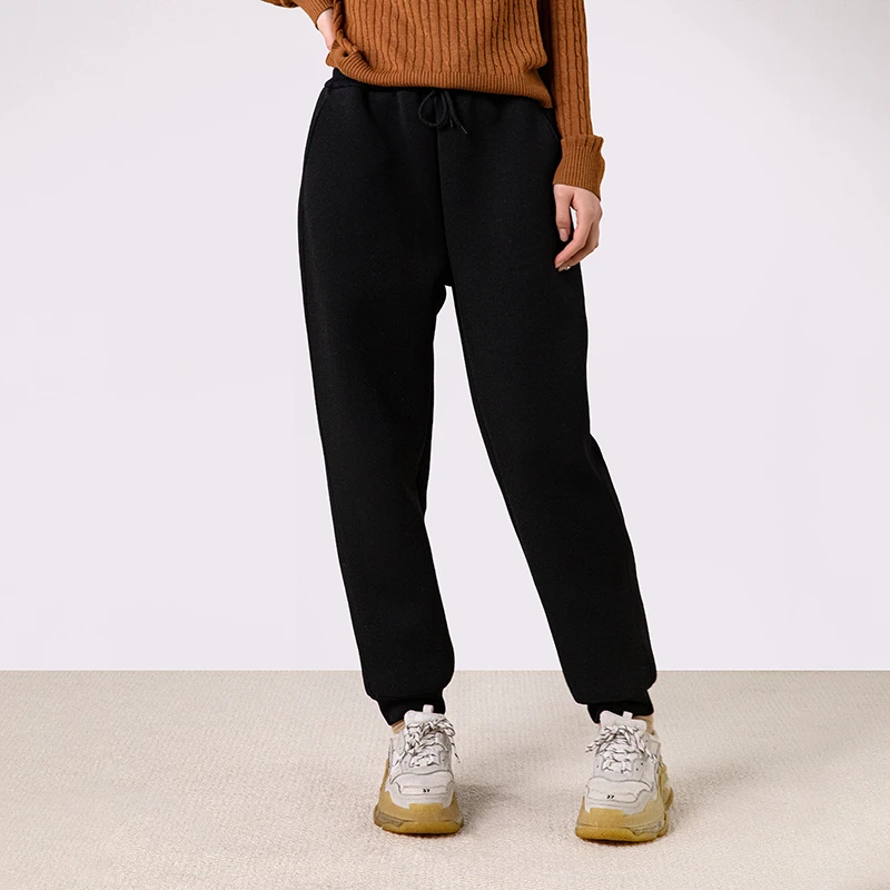 辽锦柞蚕丝【一条过冬】御寒裤加绒加厚女士保暖冬季休闲束脚裤