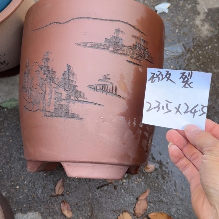 紫砂花盆特价商品