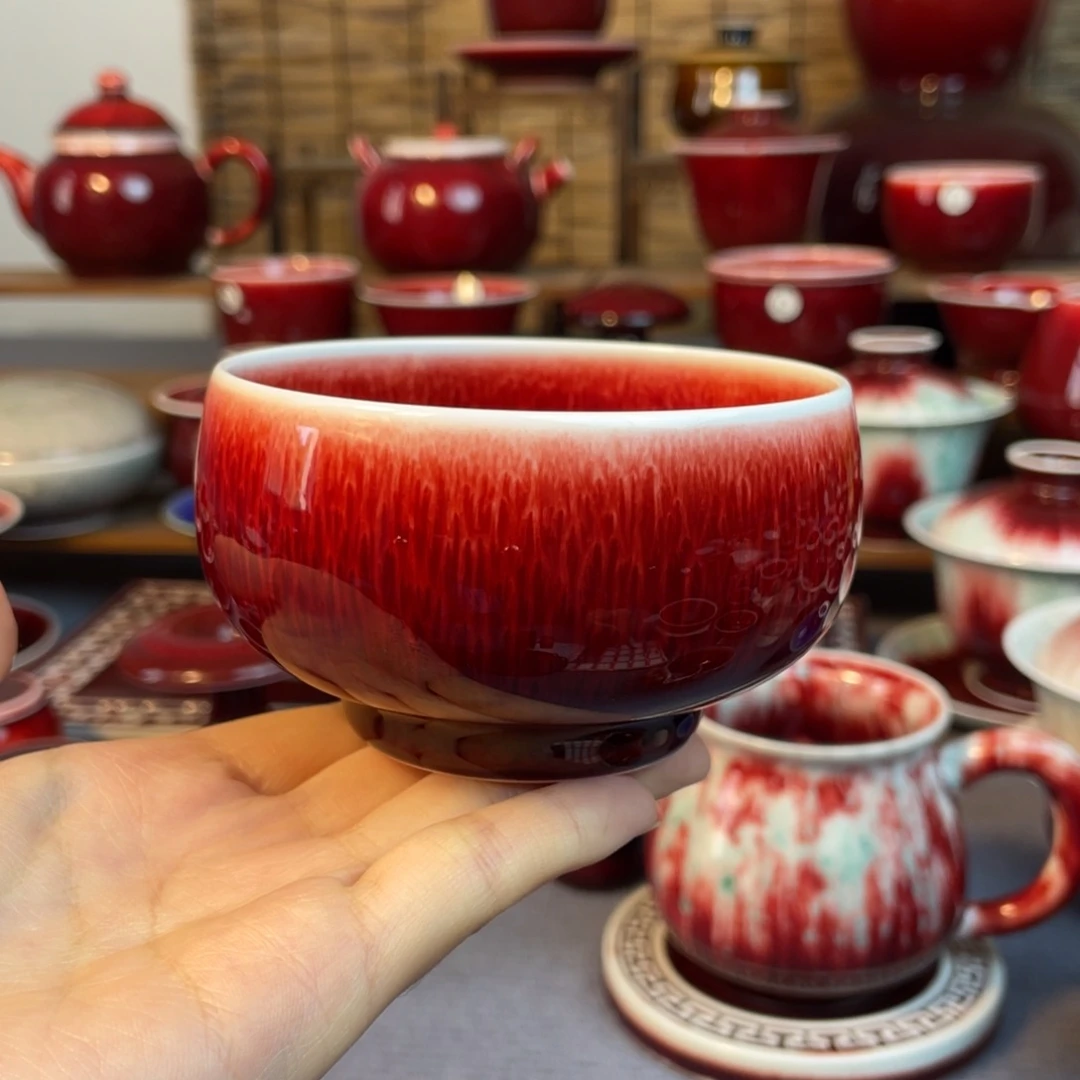 景德镇原矿陶瓷 大禅定杯