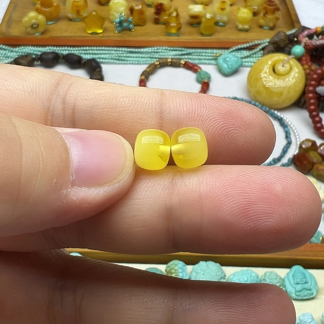 琥珀吊坠(不含链)未镶嵌