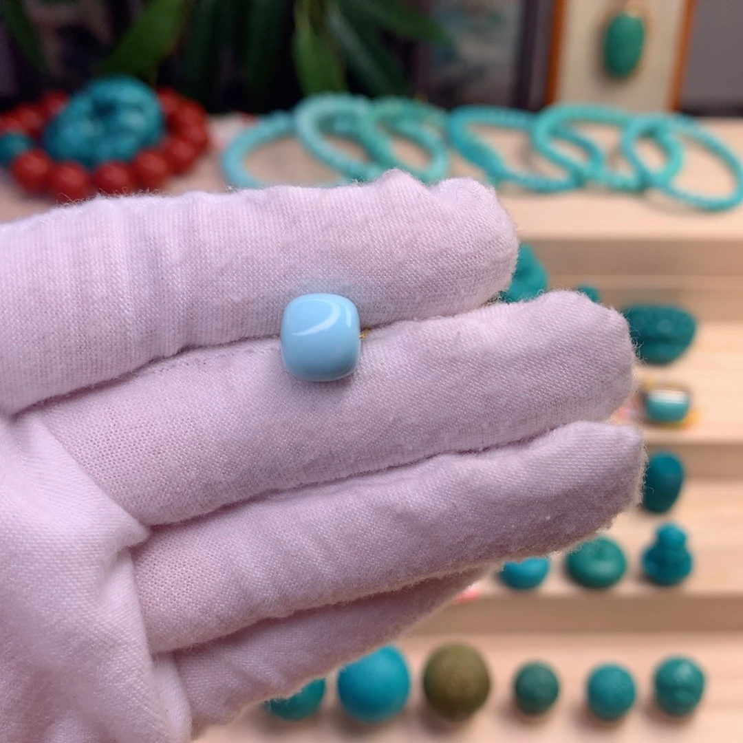 绿松石配珠卡9.5未镶嵌