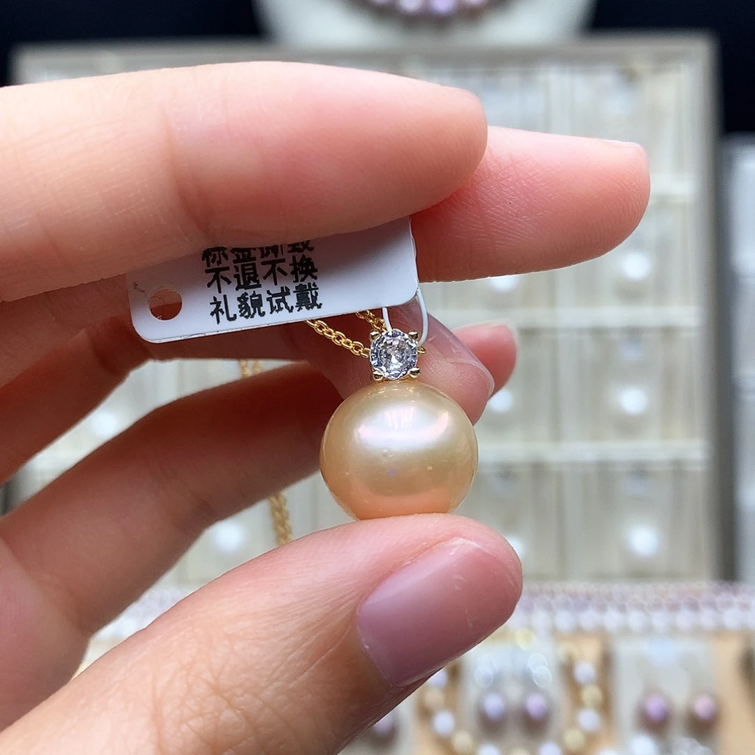 淡水珍珠合金颈饰