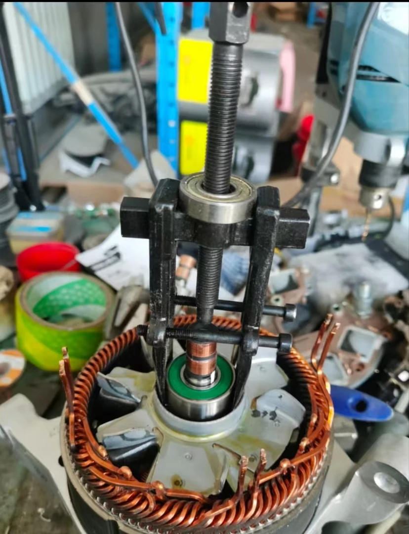 发电机轴承拆装必备实用拉马汽修工具，电装发电机拆轴承专用拉码